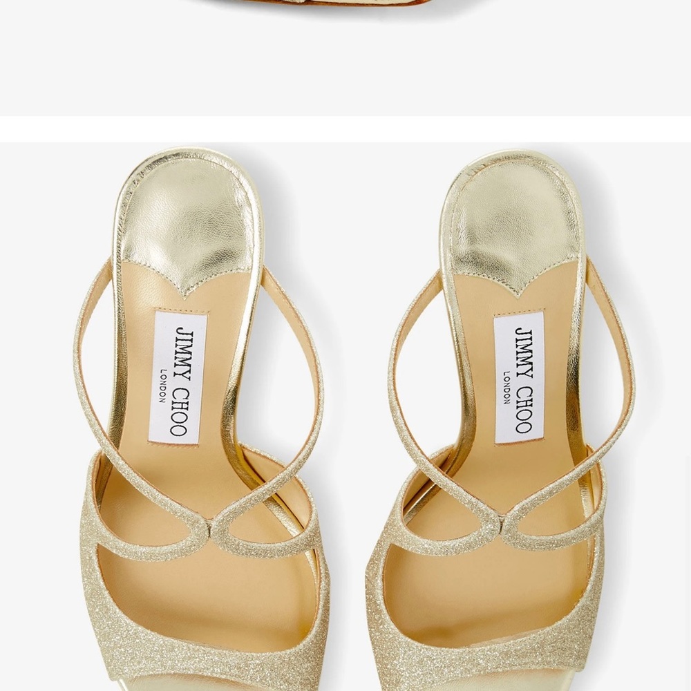 ANISE 75

Platinum Ice Dusty Glitter Mules- Jimmy Choo *Open to negotiate ****